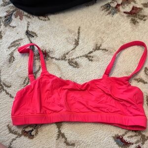 Vibrant Hot Pink Sports Bra